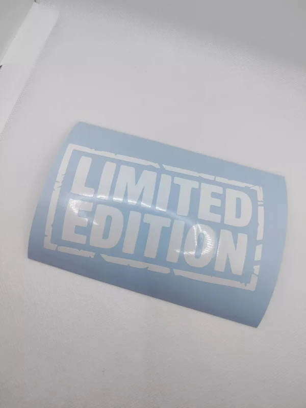 Nálepka..LIMITED EDITION..