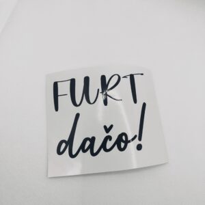 Nálepka..FURT dačo..