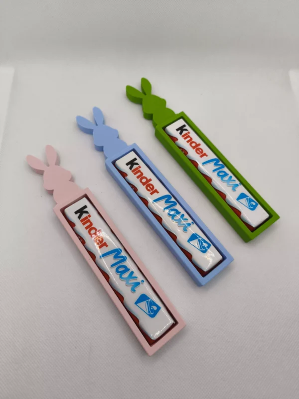 Zajačik na kinder tyčinku