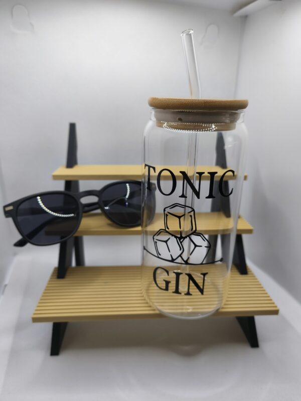 Pohár so slamkou GIN / TONIC - Image 2