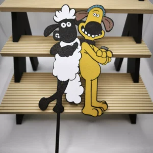 Zápich ovečka Shaun a pes