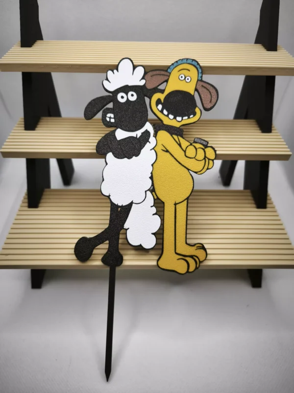 Zápich ovečka Shaun a pes
