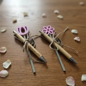 Darček pre pani učiteľku pero s kvetinkou