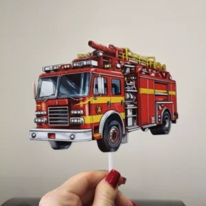 Zápich hasičské auto