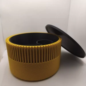 Miska na pistácie horčicová