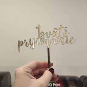 Zlatý zrkadlový zápich na prijímanie