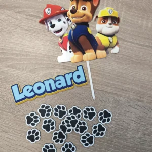 Set paw patrol s menom