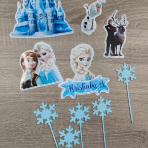 Papierové zápichy Frozen