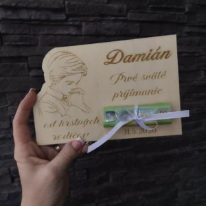 Tabuľka na peniaze na prijímanie