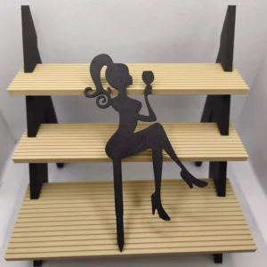 Zápich na tortu sediaca dáma